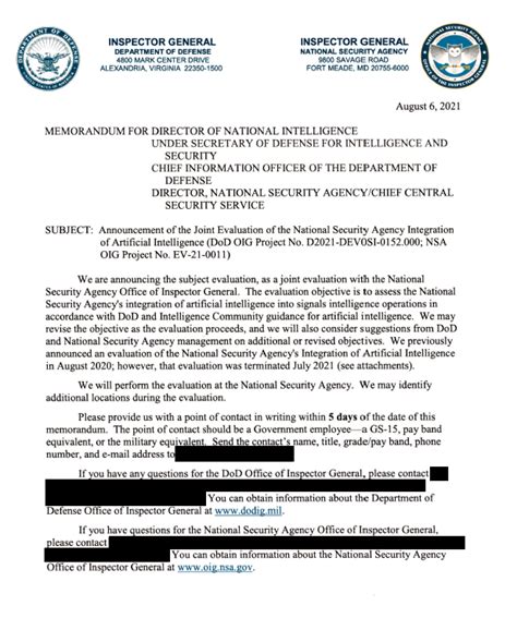 dodig|dod ig investigation.